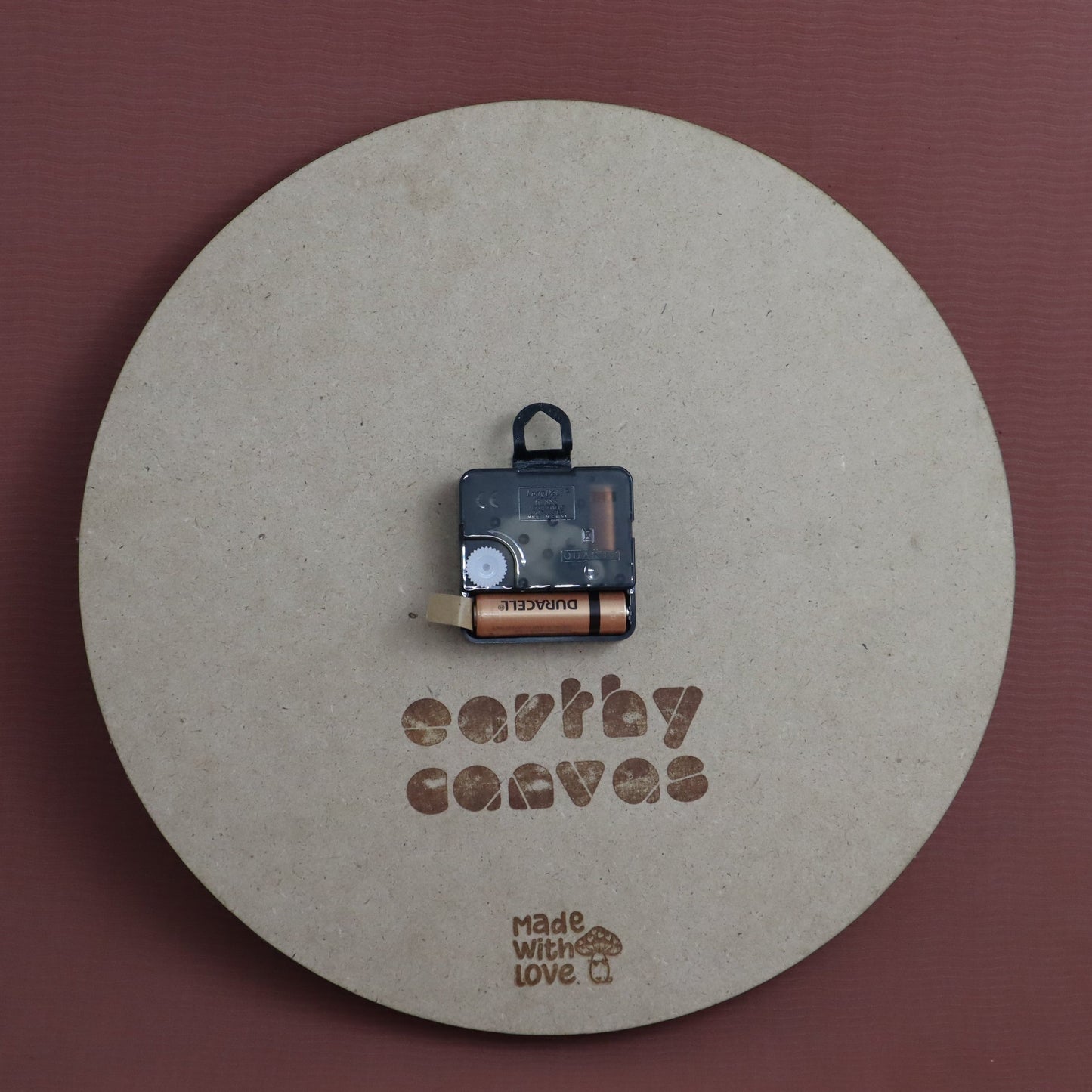 Handcrafted Wall Clock | Enjoy the now