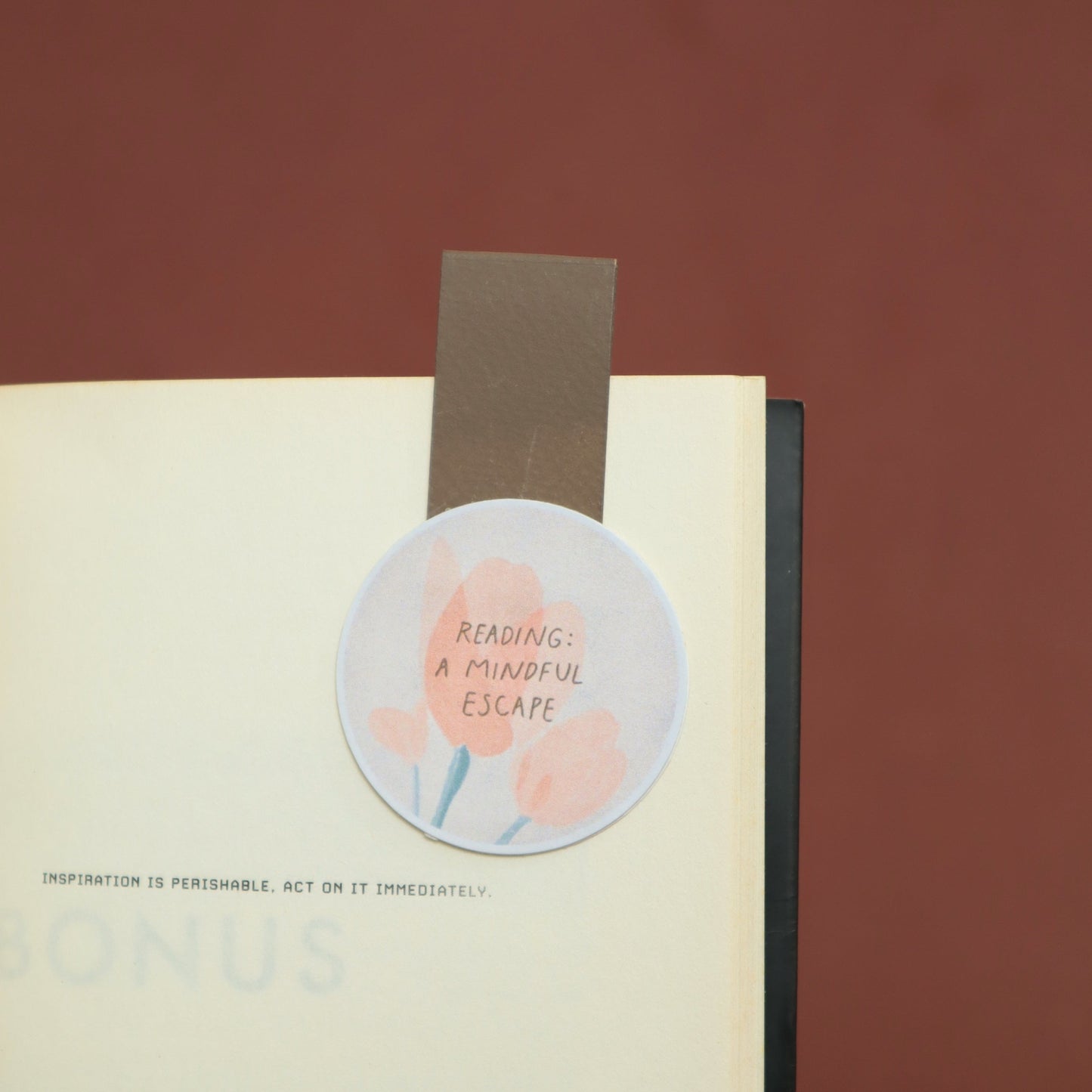 Magnetic Bookmark | Mindful Escape