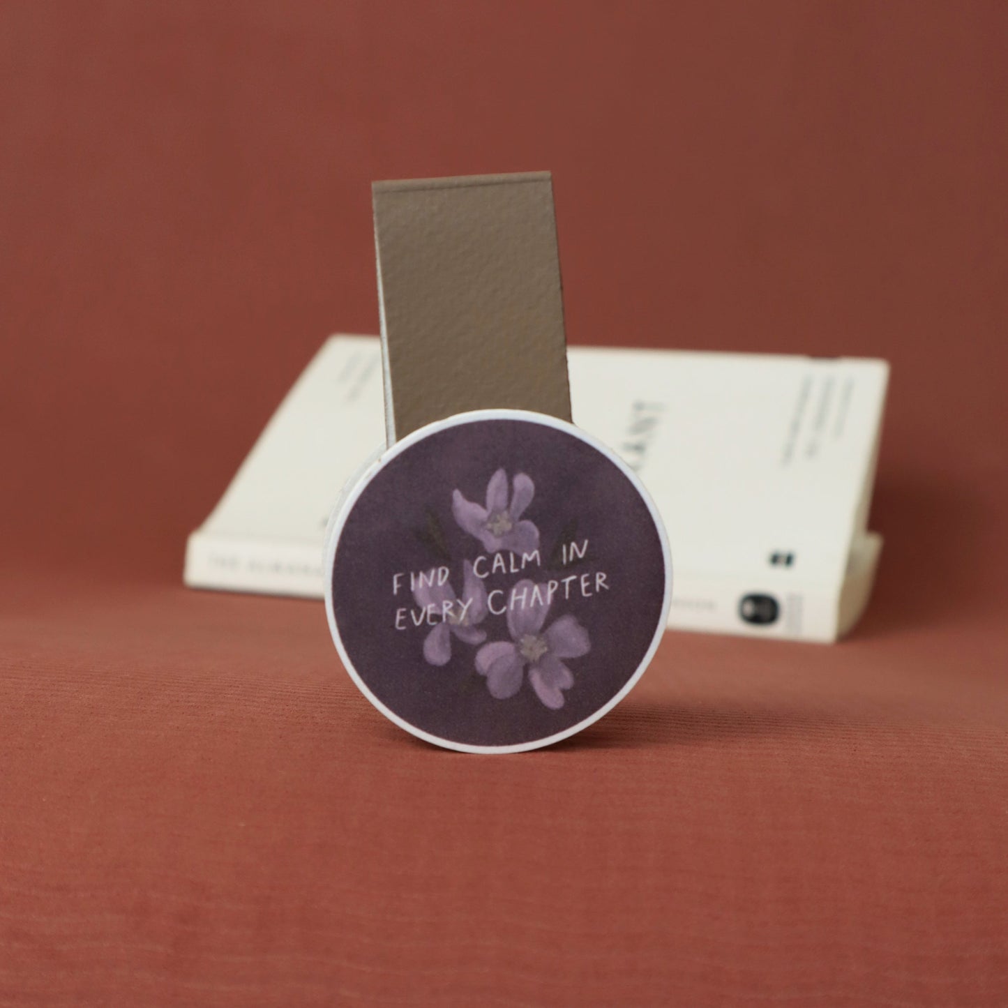 Magnetic Bookmark | Calm In Every Chapter