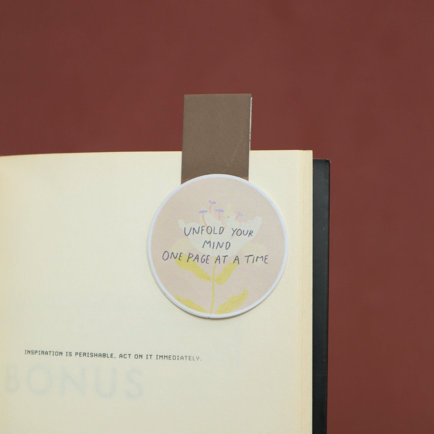 Magnetic Bookmark | Unfold Your Mind