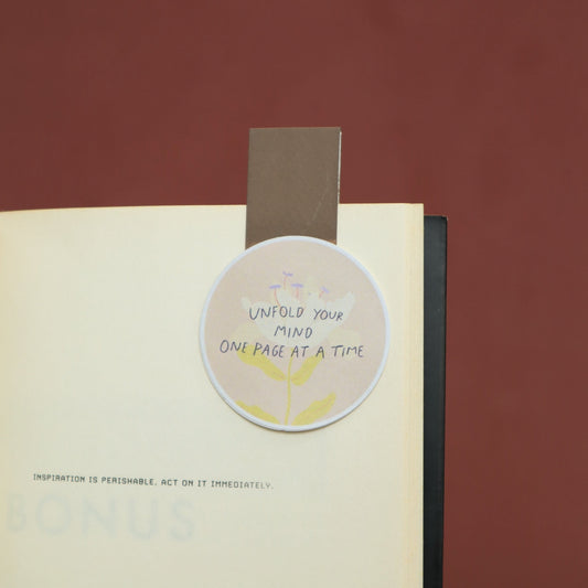 Magnetic Bookmark | Unfold Your Mind