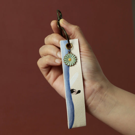 Wristlet Keychain | Waves