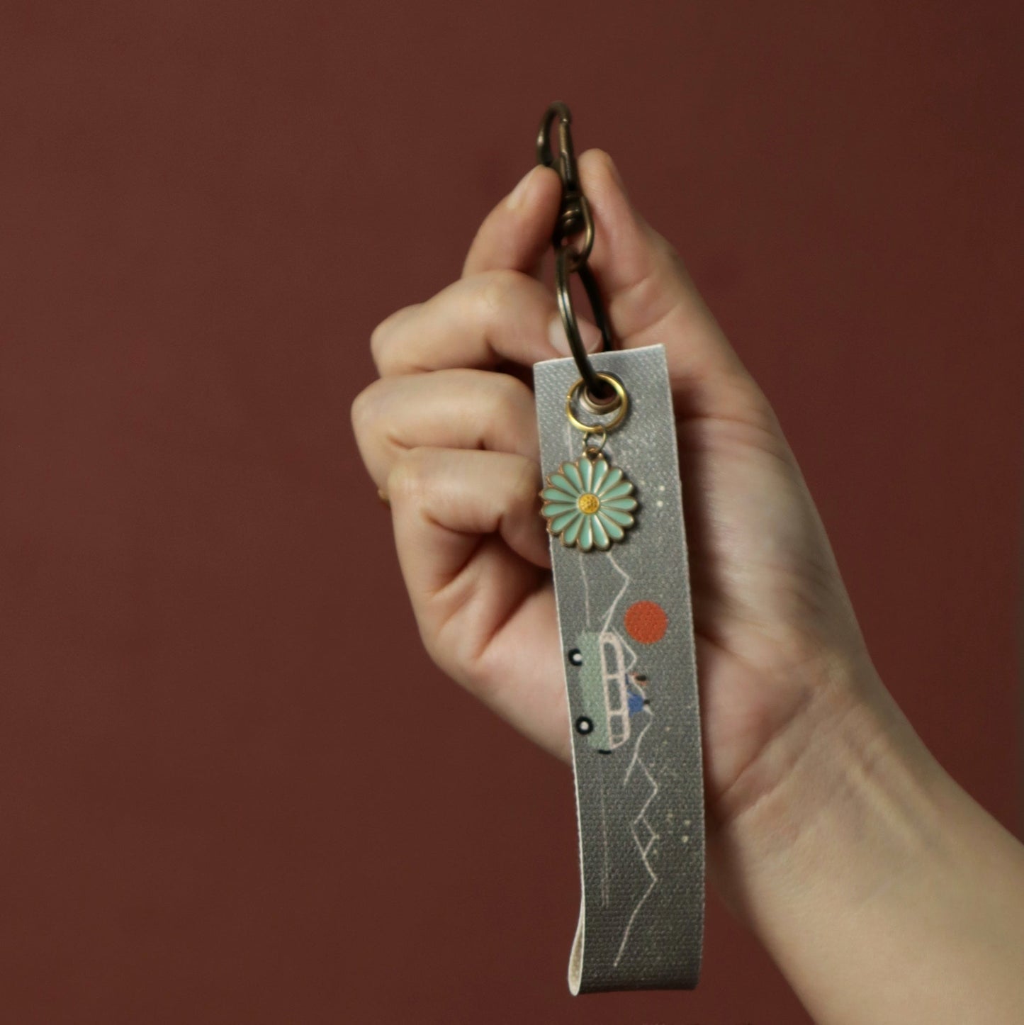 Wristlet Keychain | To The Mountains